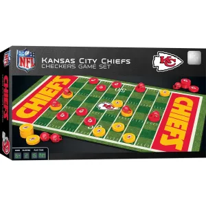 Kansas City Chiefs Checkers Board Game