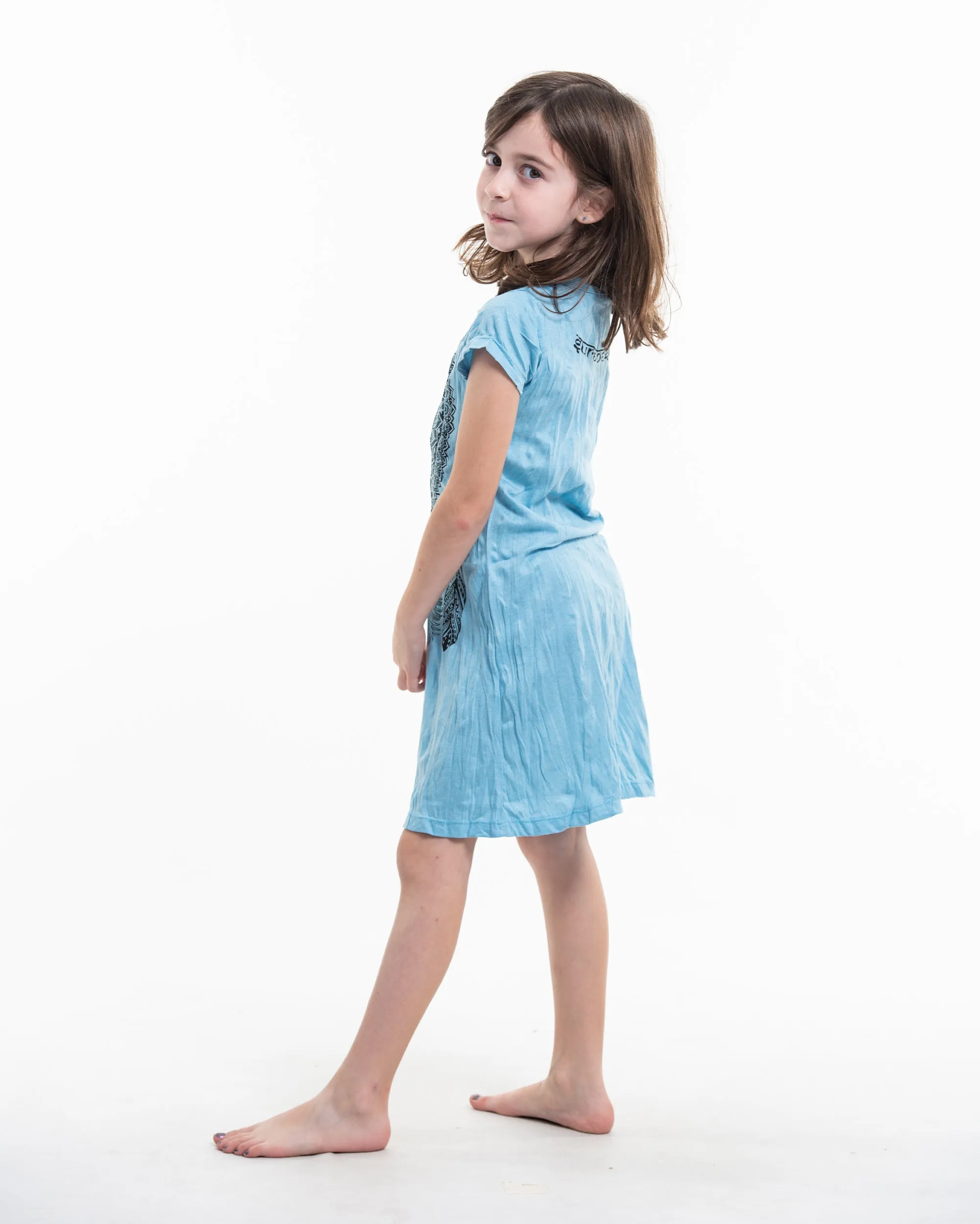 Kids Dreamcatcher Dress in Blue