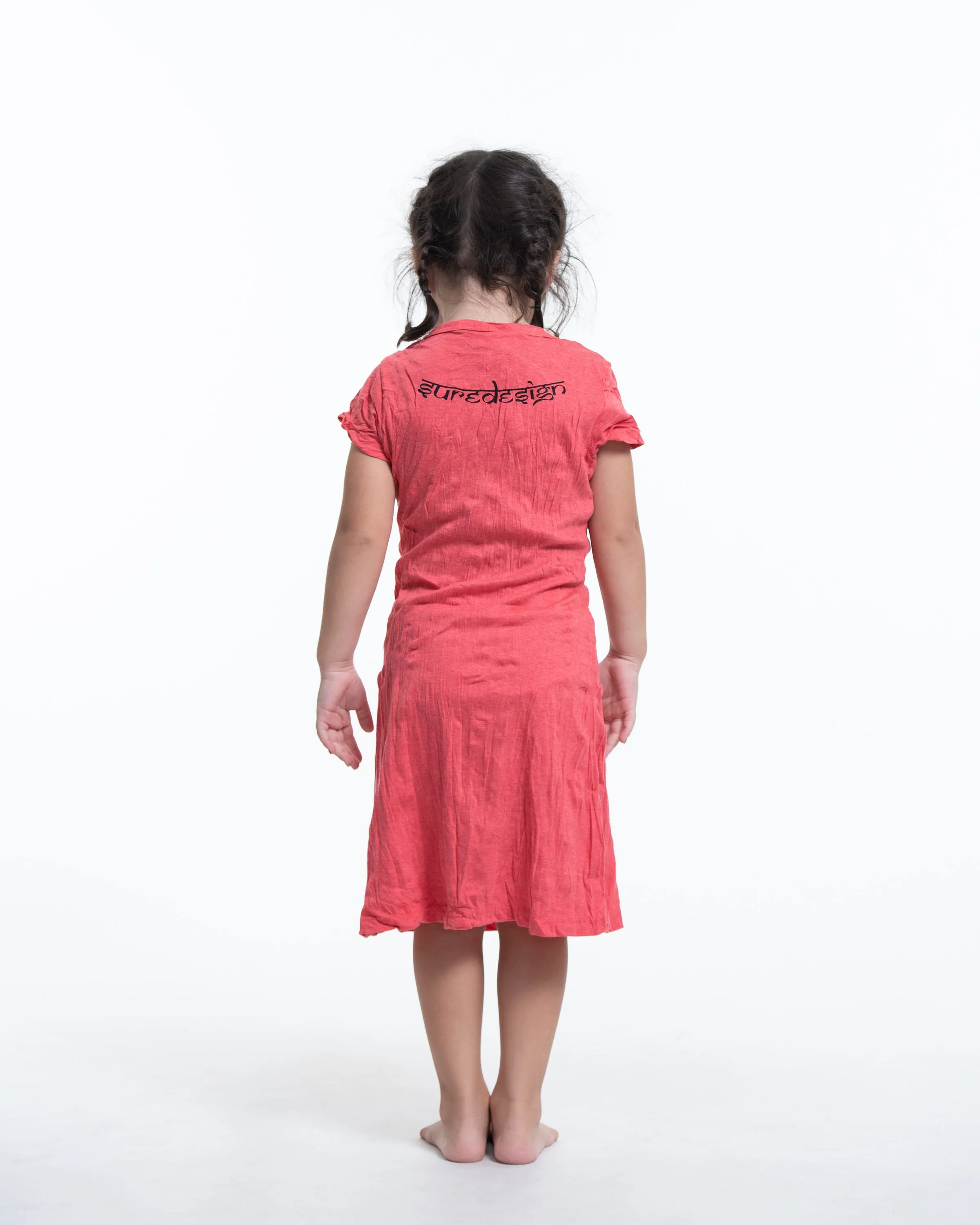 Kids Octopus Dress in Red