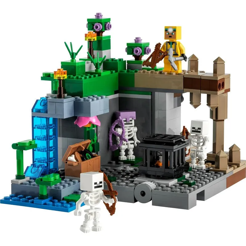 LEGO Minecraft The Skeleton Dungeon 21189 Building Kit (364 Pieces)