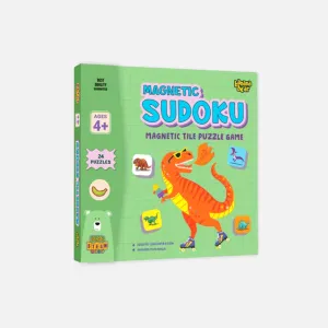 Magnetic Sudoku Mastery Elite Tile Challenge Puzzles (16 Magnetic Tokens)