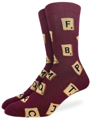 Men's Word Games Crew Sock