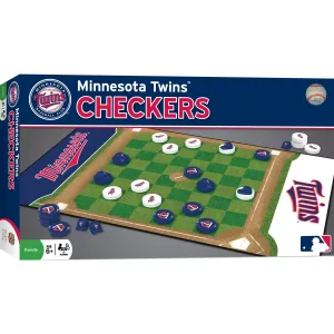 Minnesota Twins Checkers Board Game