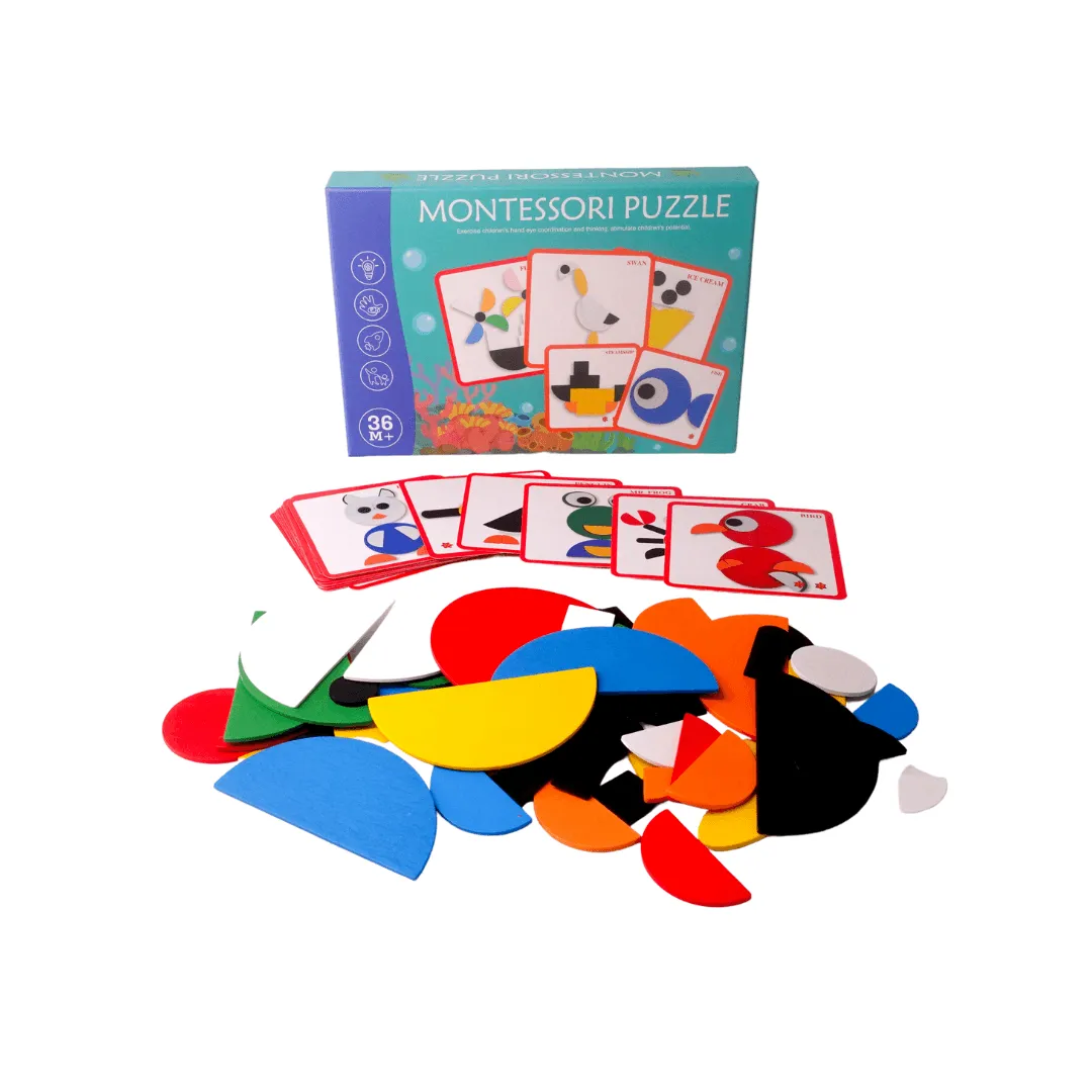 Montessori Puzzle for Kids Age 3 