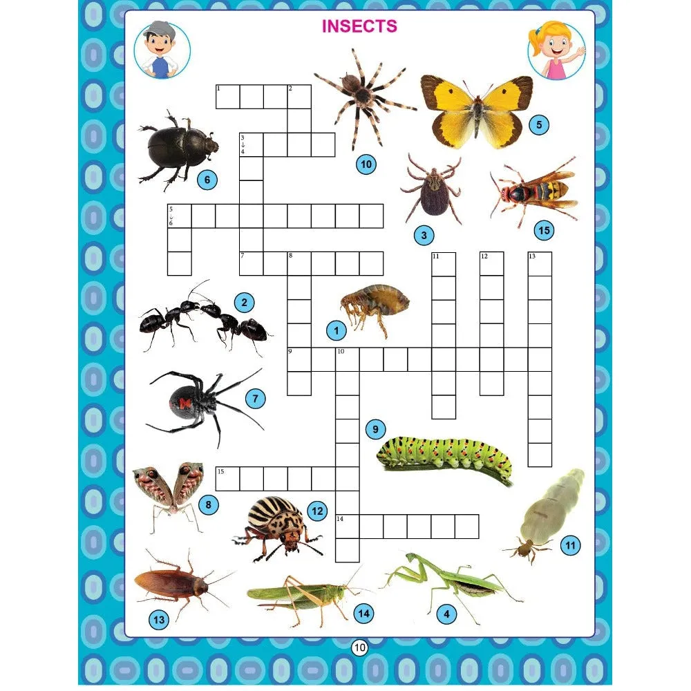 My Activity- Crossword Activity Book