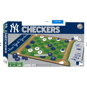 New York Yankees Checkers