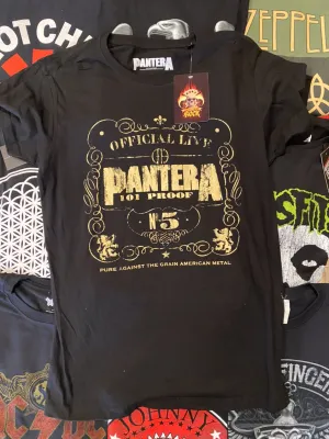 PANTERA UNISEX TEE: 101 PROOF