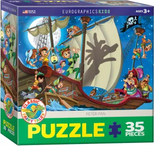 Peter Pan 35 Piece Puzzle - Quick Ship