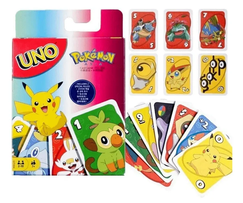 Pokémon UNO Family Card Game by Mattel - UK Seller (Brand New Sealed)