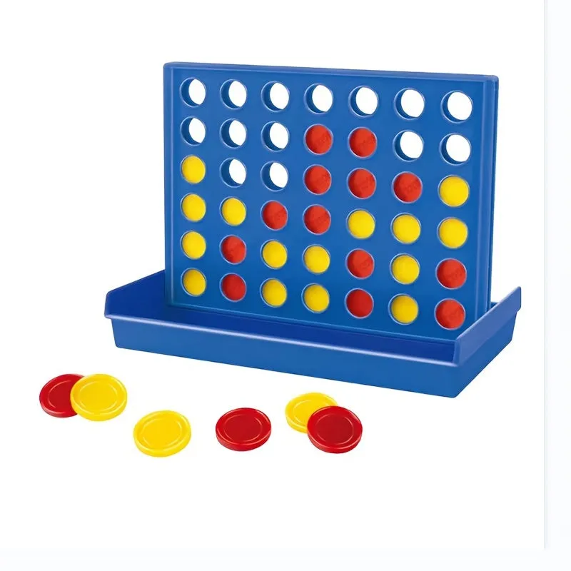 Portable Foldable Connect 4 Game - The Perfect Holiday Gift for Family Fun!