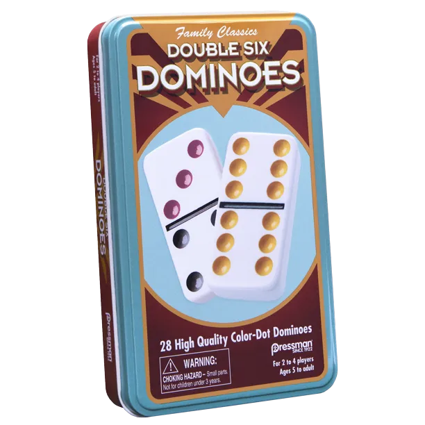 Pressman Toys - Double Six Dominoes