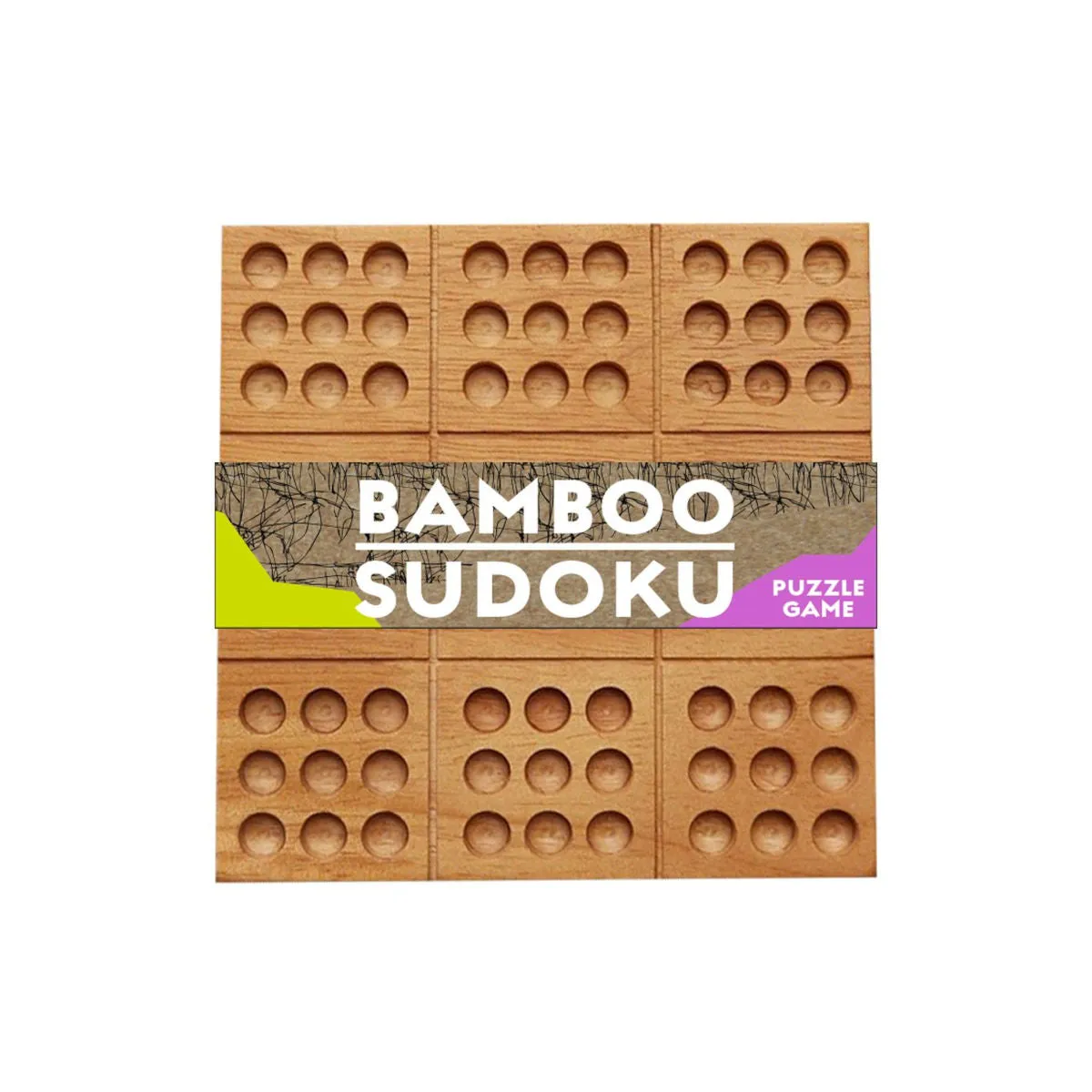 Project Genius Eco Bamboo Sudoku