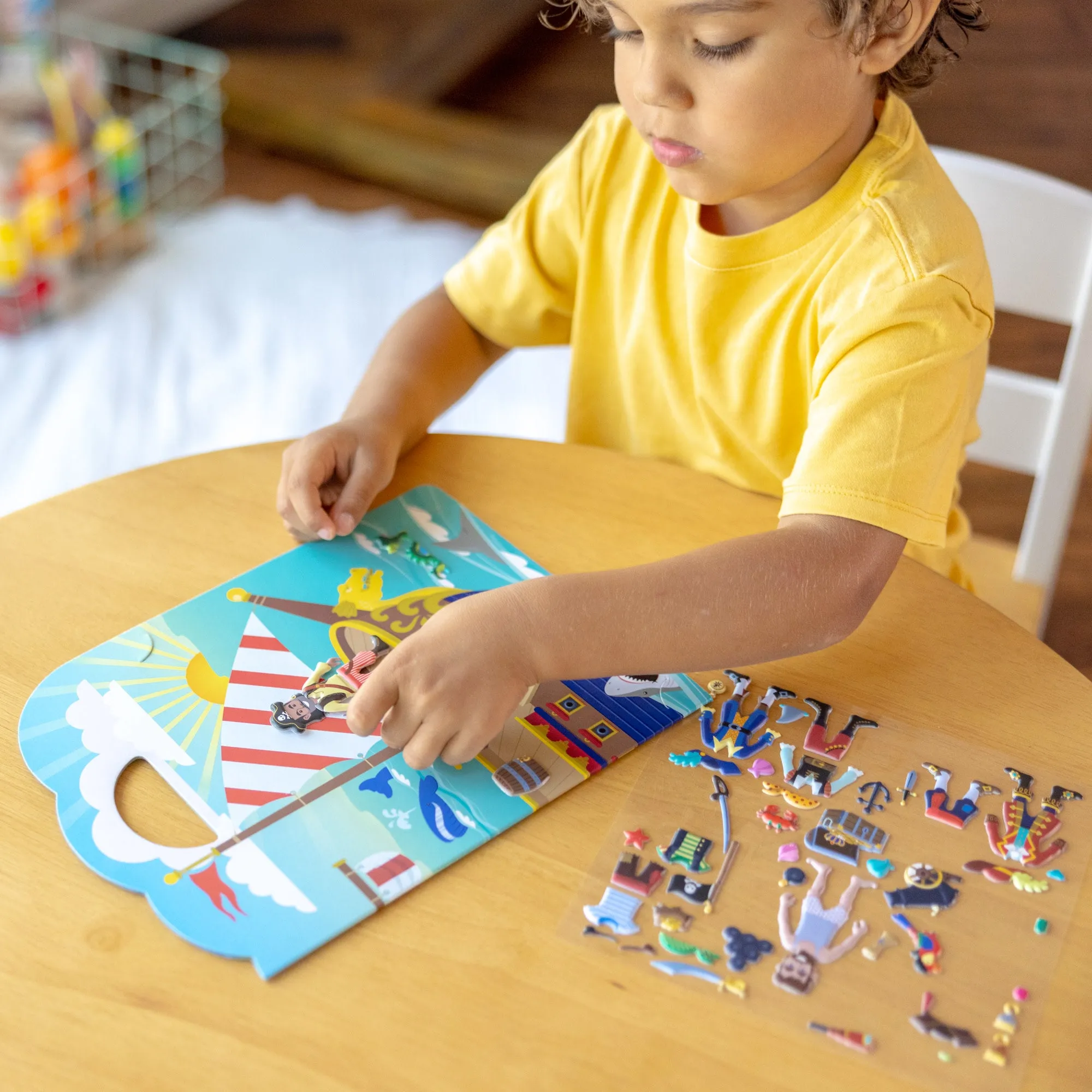 Puffy Sticker Play Set - Pirate