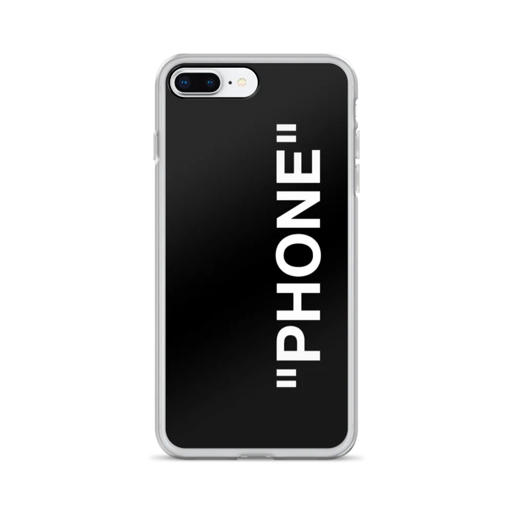 "PRODUCT" Series "PHONE" iPhone Case Black