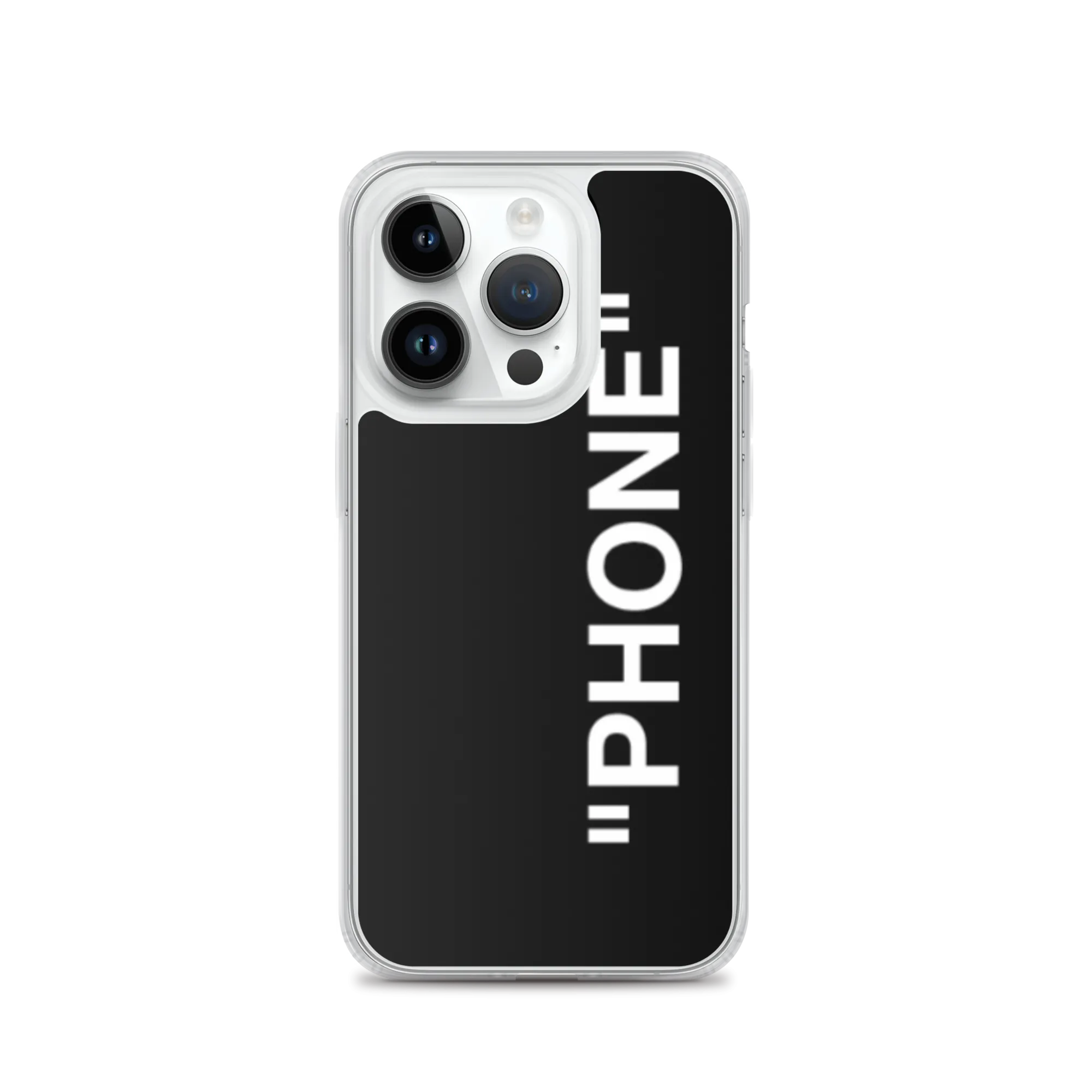 "PRODUCT" Series "PHONE" iPhone Case Black