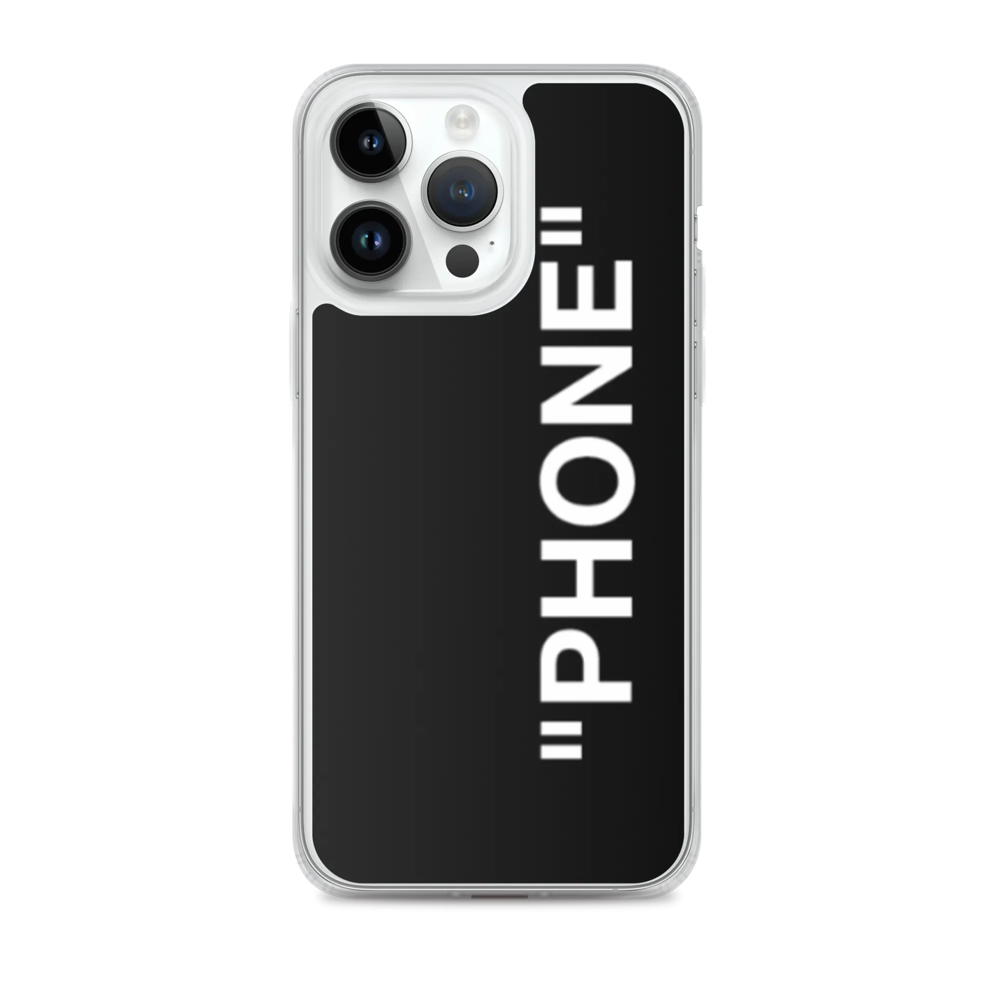 "PRODUCT" Series "PHONE" iPhone Case Black