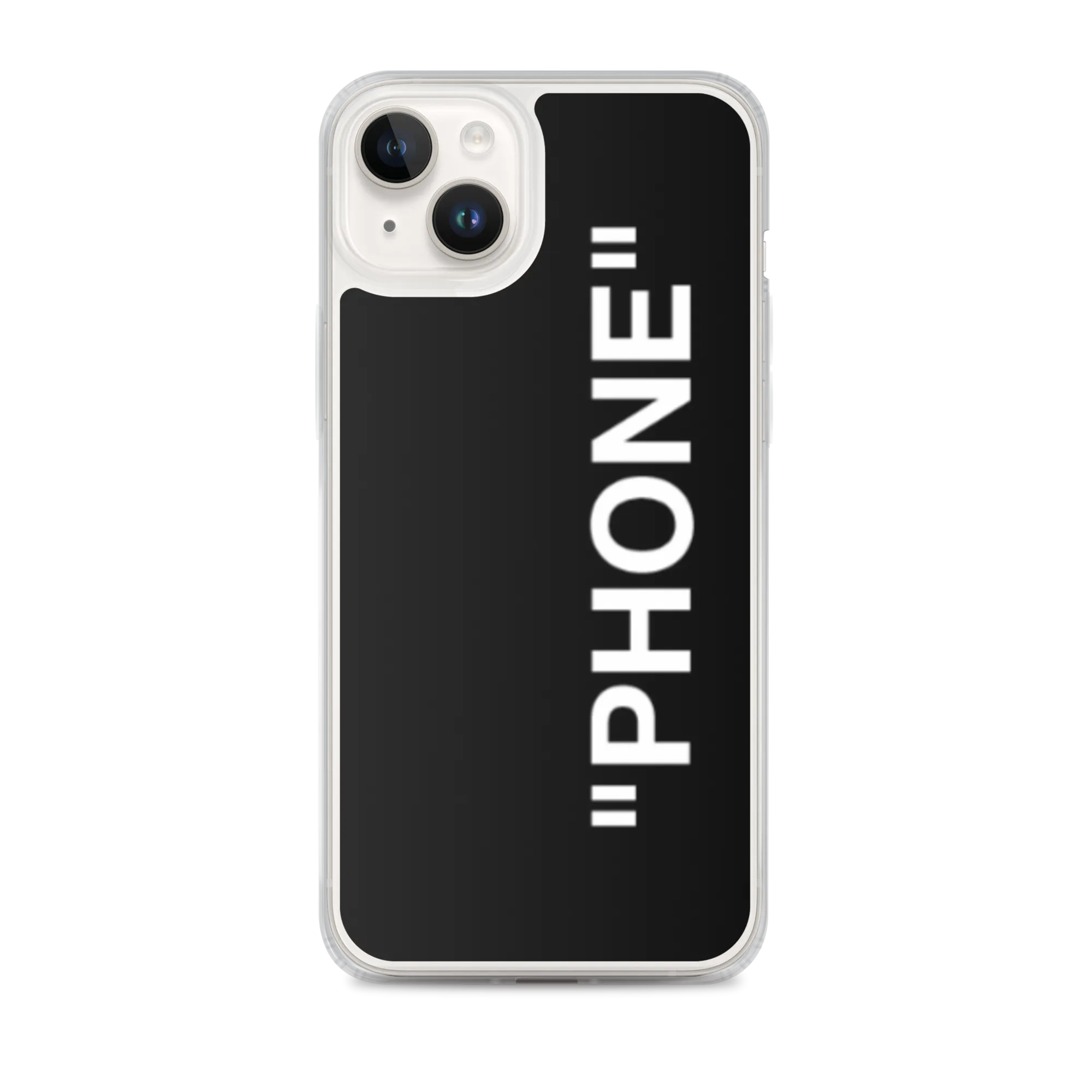 "PRODUCT" Series "PHONE" iPhone Case Black