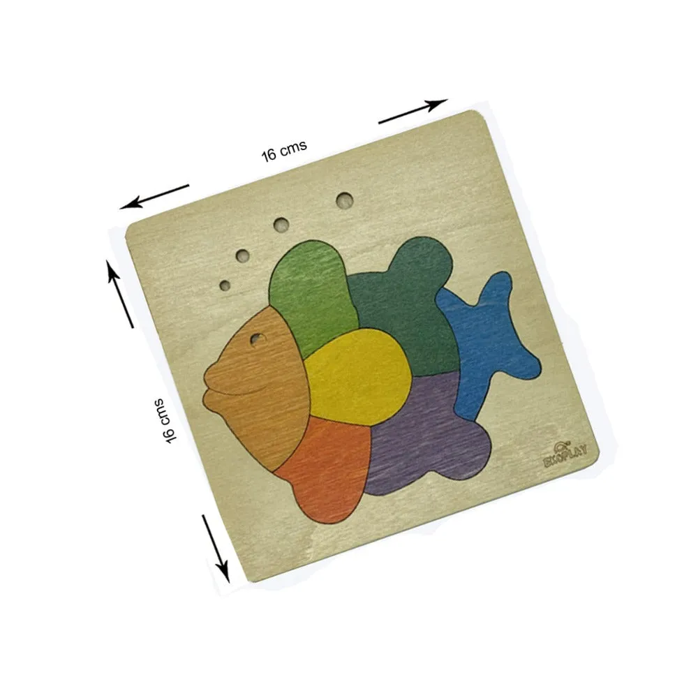 Rainbow Fish - Wooden Puzzle