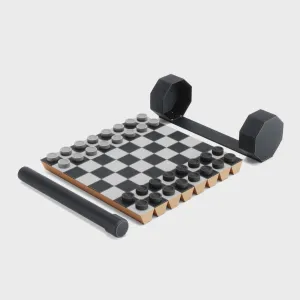 Rolz Chess & Checkers Set