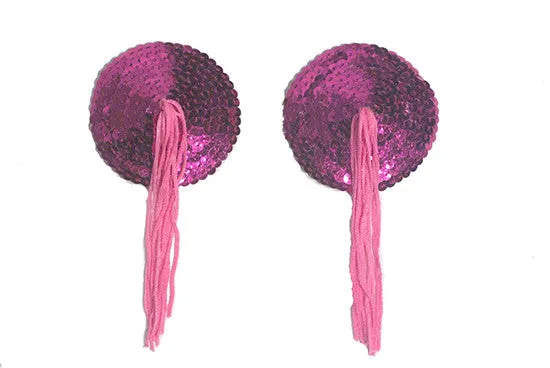 Round Sequin Nipple Pasties