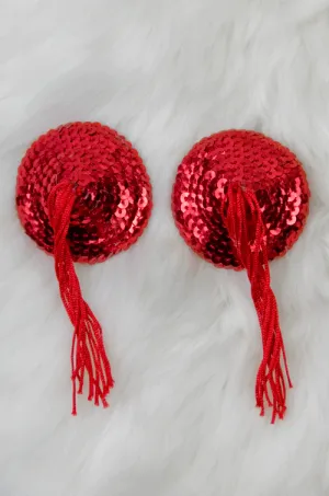 Round Sequin Nipple Pasties