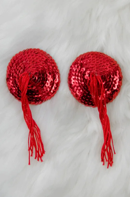 Round Sequin Nipple Pasties