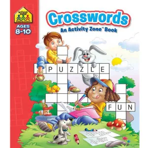 School Zone Activity Zone Crossword Workbook