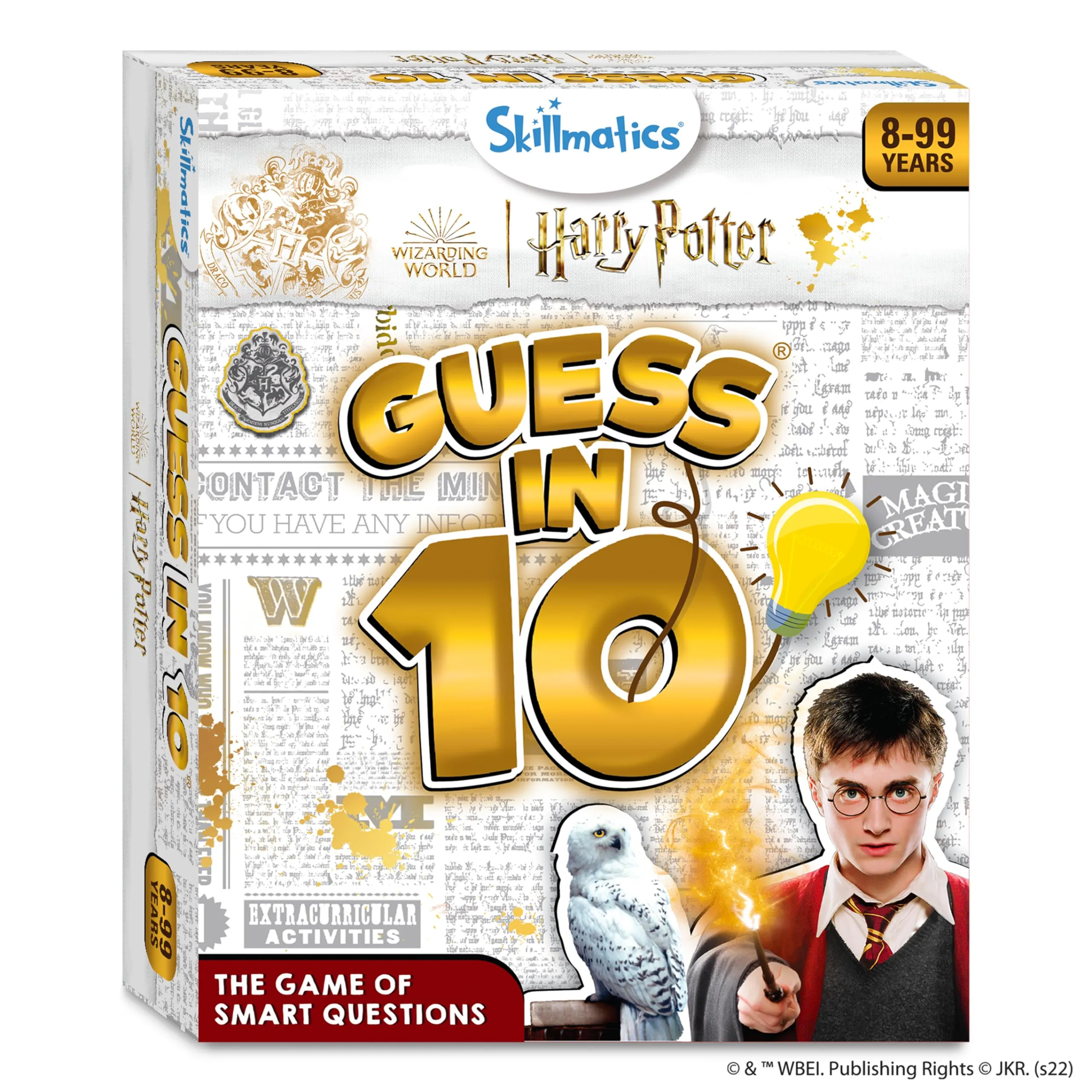 Skillmatics Card Game - Guess in 10 Harry Potter, Perfect for Boys, Girls, Kids, Families, Teens & Adults, Play with Wizards, Magic, Ron, Hermione, Dumbledore, Snape, Gifts for Ages 8, 9, 10 and Up