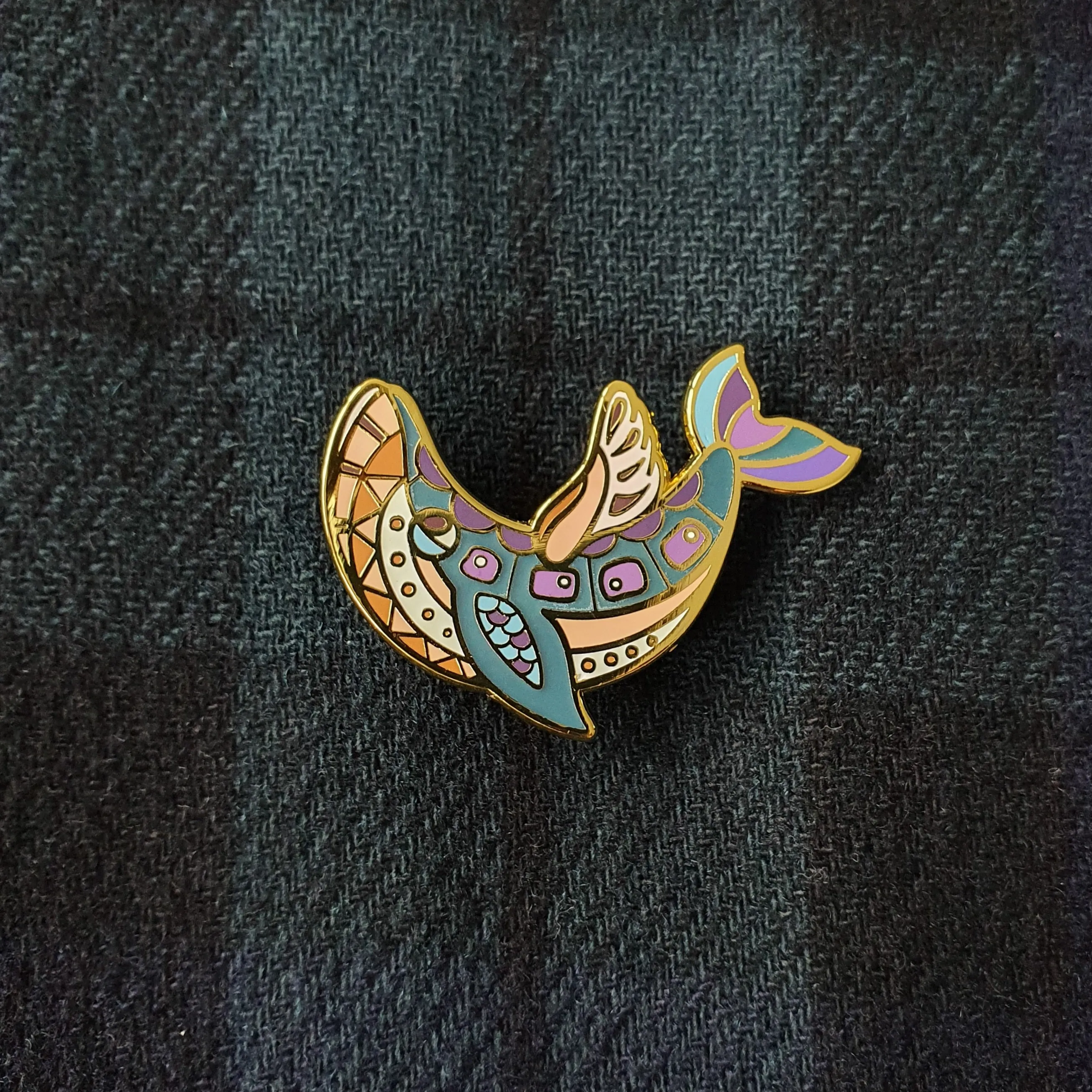 SOLD OUT: BeeKeeper Parade's Magical Blue Whale Pin