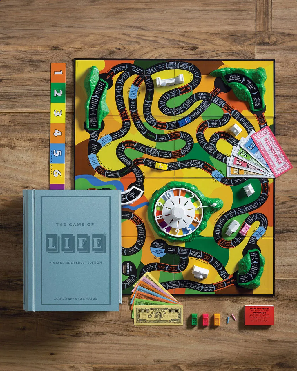 The Game Of Life Vintage Bookshelf Edition