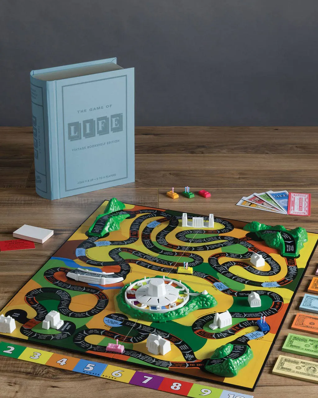 The Game Of Life Vintage Bookshelf Edition