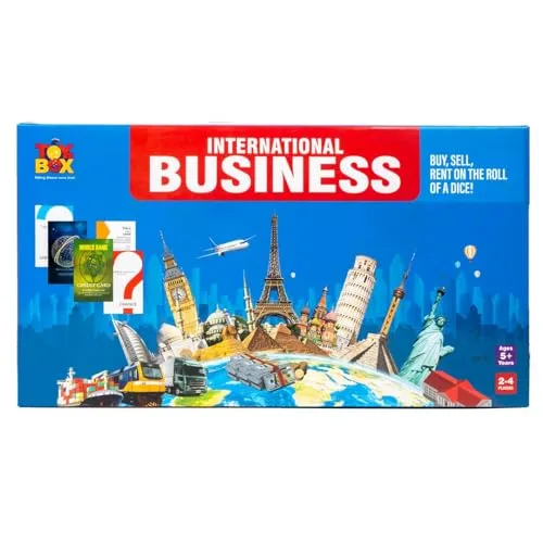 Toysbox International Business Board Game of Money Family Fun Game for Kids & Adults