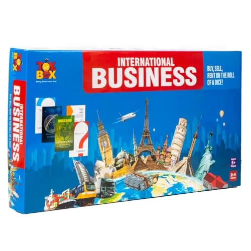 Toysbox International Business Board Game of Money Family Fun Game for Kids & Adults