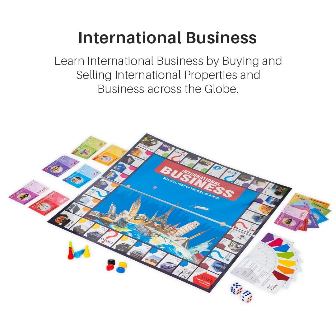 Toysbox International Business Board Game of Money Family Fun Game for Kids & Adults