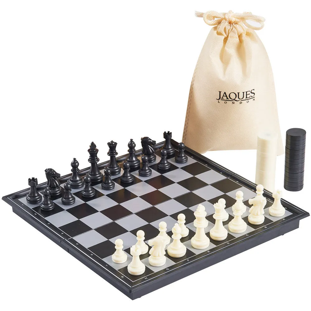 Travel Game - Draughts And Chess Set