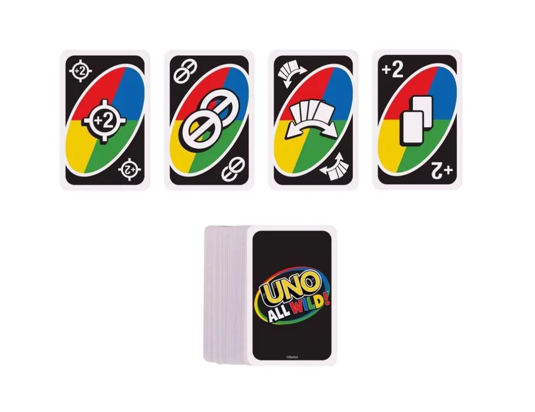 UNO All Wild Card Game