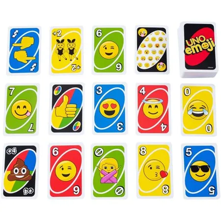 UNO Emojis Edition Card Game