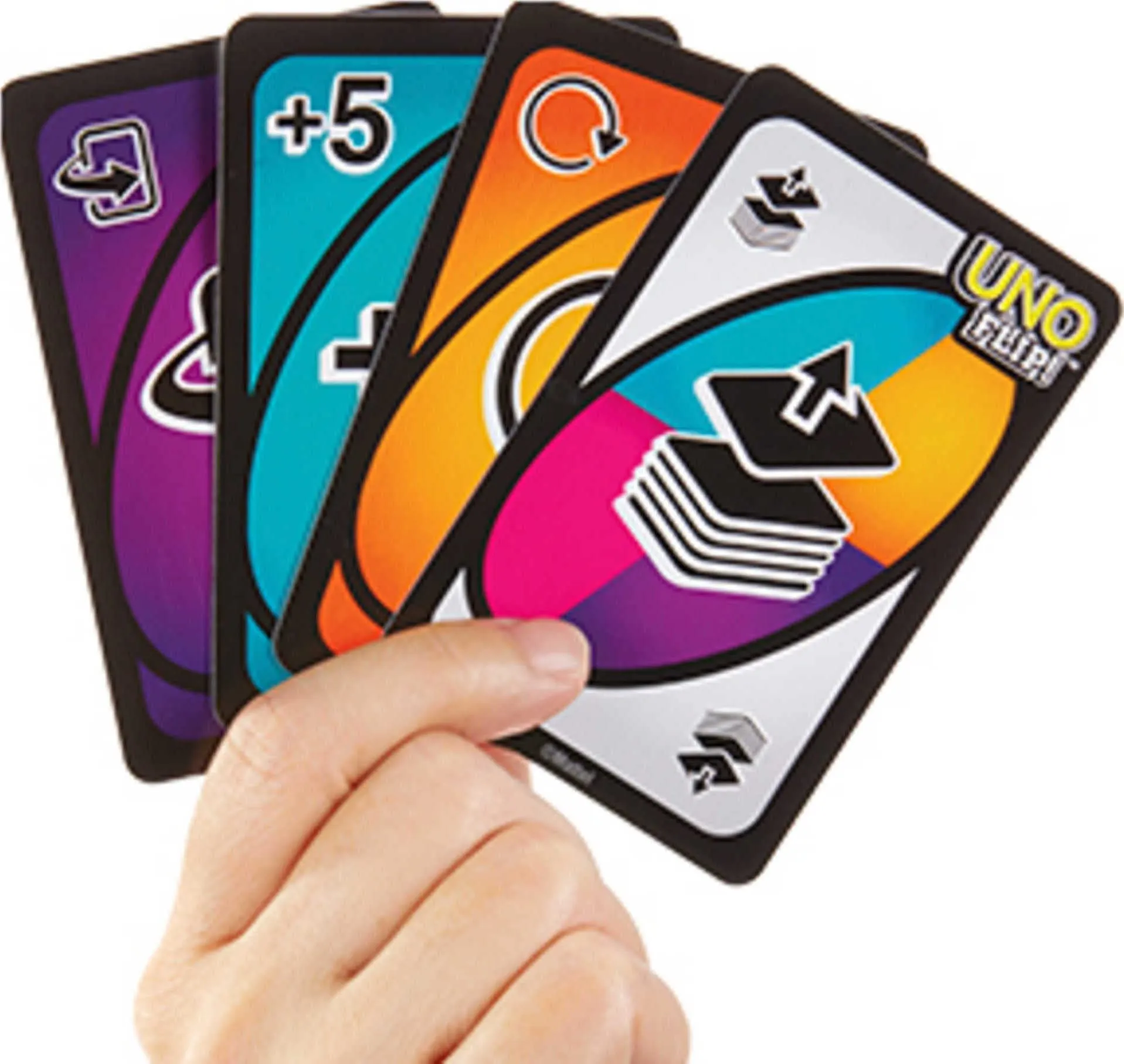 UNO FLIP! Family Card Game, with 112 Cards in a Sturdy Storage Tin