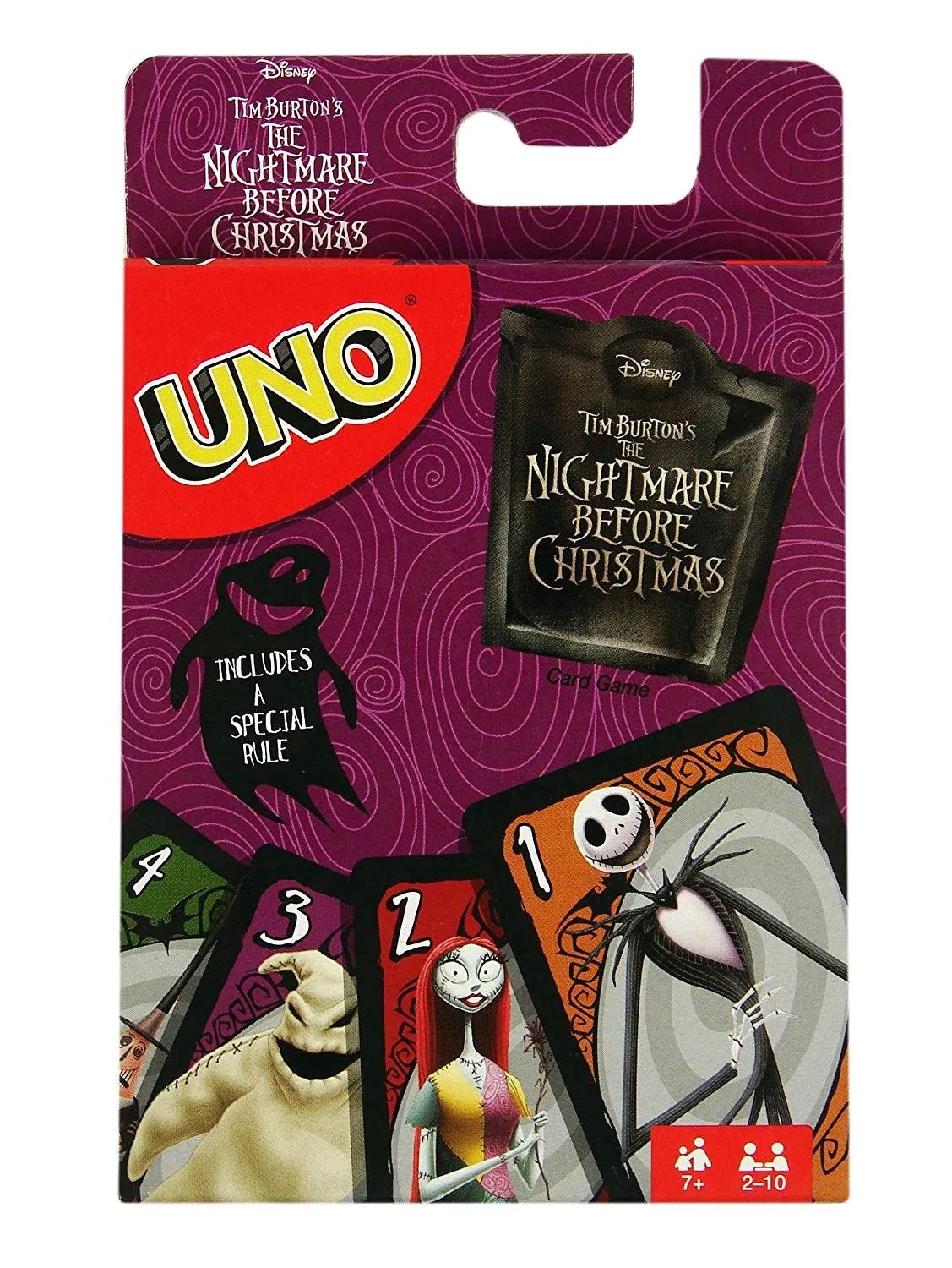 UNO  Nightmare Before Christmas Card Game