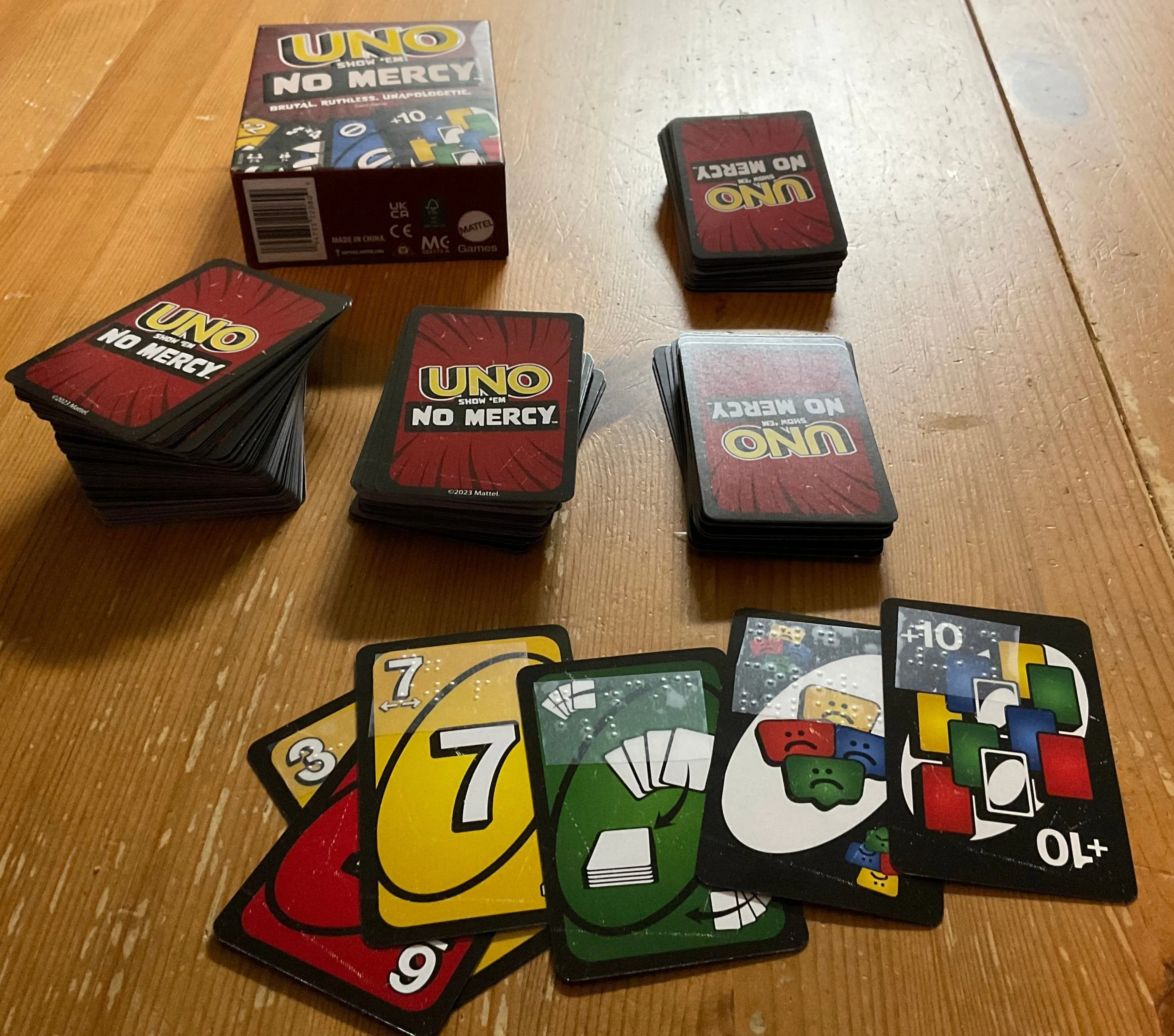 Uno No Mercy Accessibility Kit