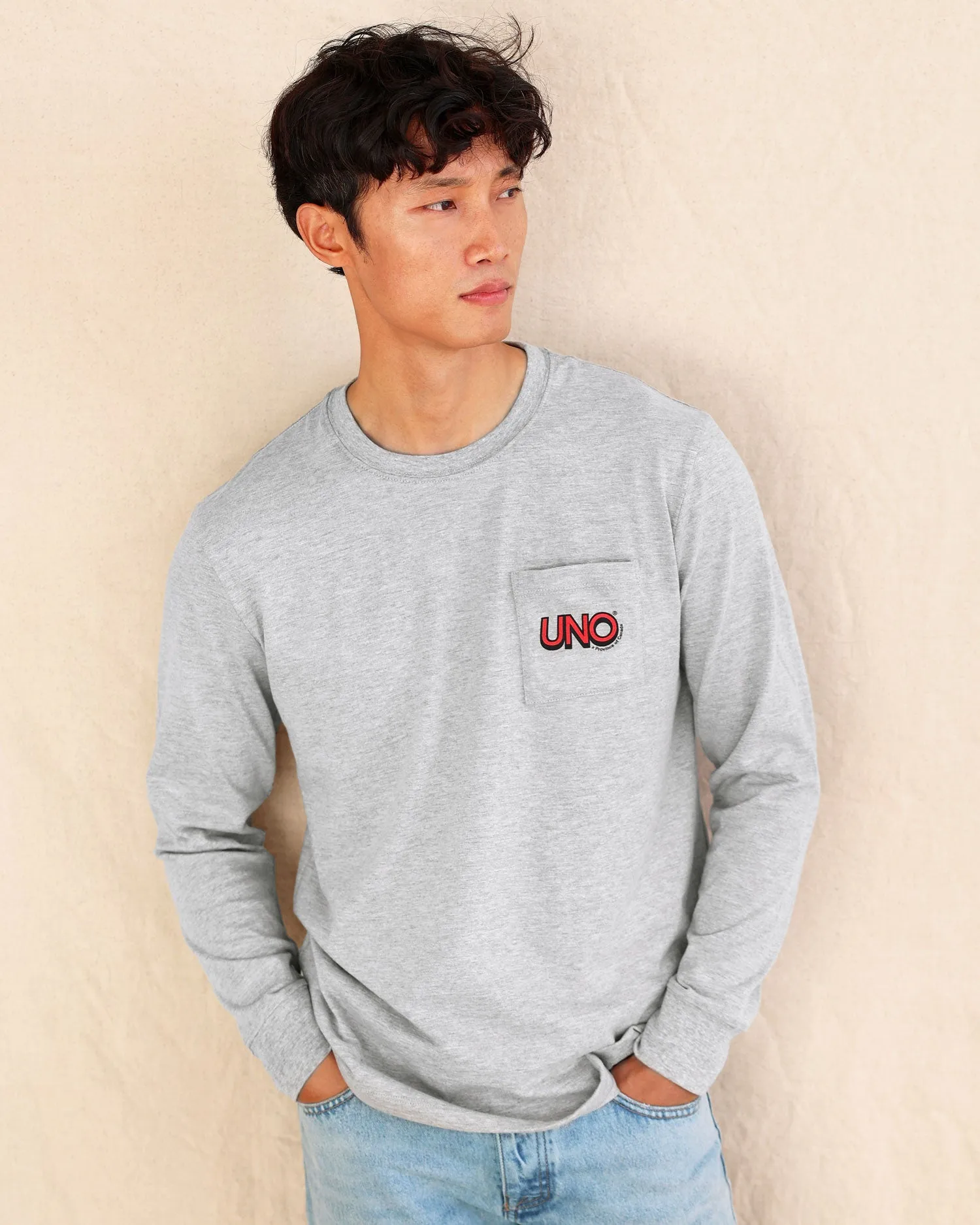 UNO™ Pocket Long Sleeve Tee - Unisex