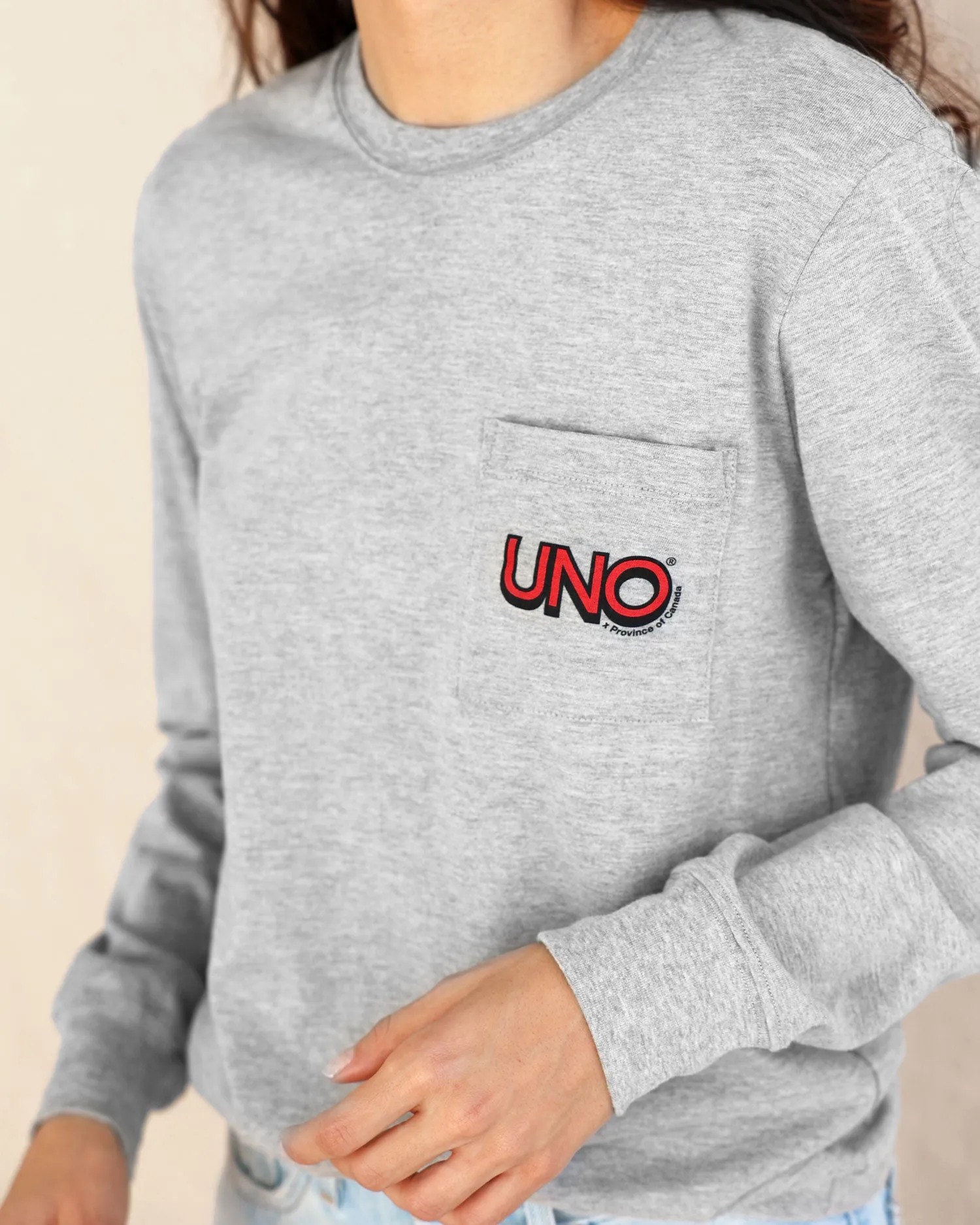 UNO™ Pocket Long Sleeve Tee - Unisex