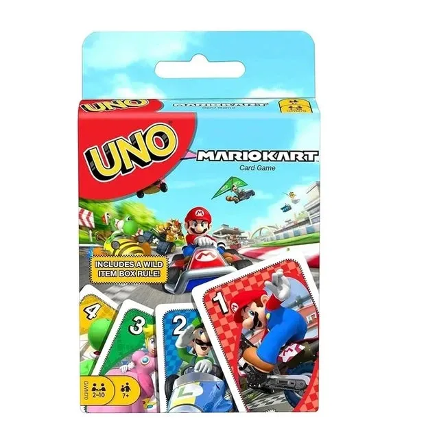 UNO Stitch Chessboard Game Anime Cartoon Kawaii Character Pattern Family Fun Entertainment UNO Card Game Christmas Gift