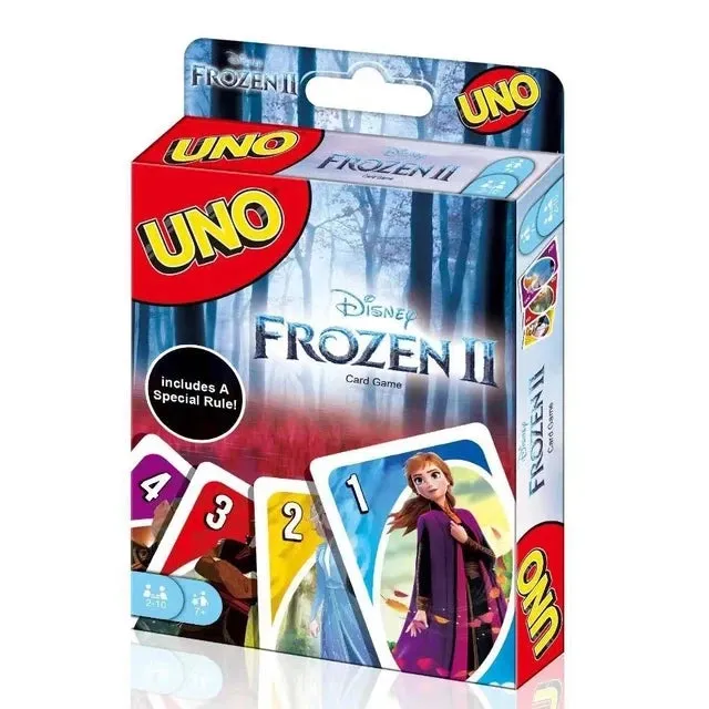 UNO Stitch Chessboard Game Anime Cartoon Kawaii Character Pattern Family Fun Entertainment UNO Card Game Christmas Gift