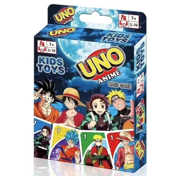 UNO Stitch Chessboard Game Anime Cartoon Kawaii Character Pattern Family Fun Entertainment UNO Card Game Christmas Gift