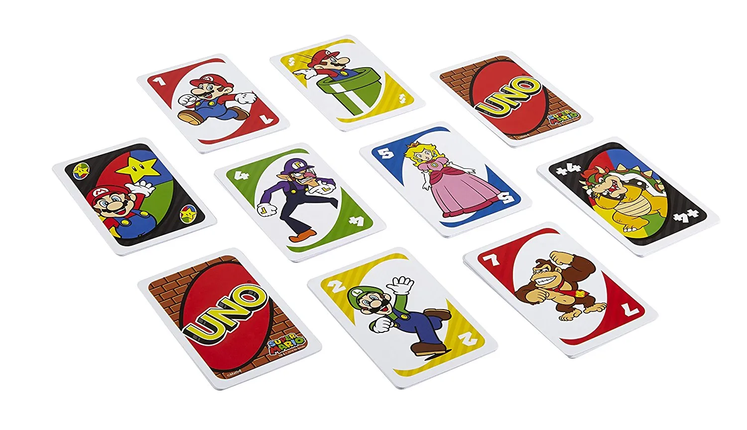 UNO Super Mario Card Game