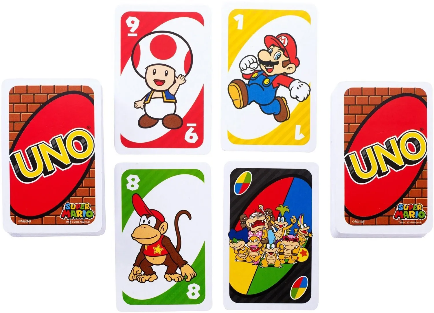 UNO Super Mario Card Game