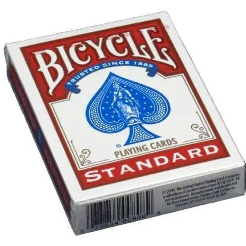 US Playing Cards Bicycle Poker Cards Playing Cards (Red).