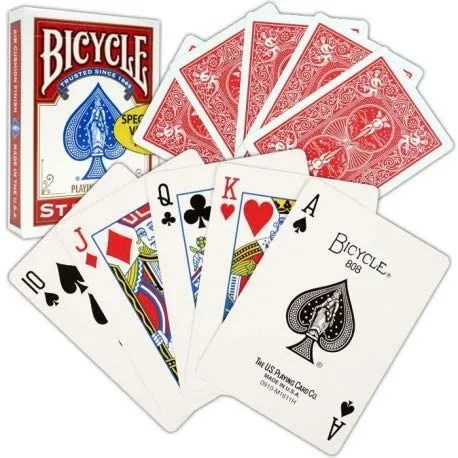 US Playing Cards Bicycle Poker Cards Playing Cards (Red).